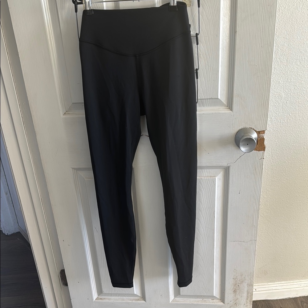lululemon athletica wunder under smooth cover Black Leggings